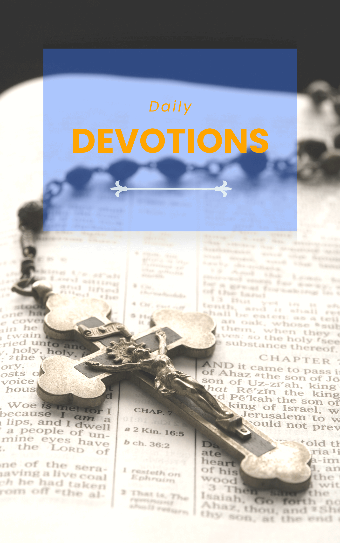 Daily Devotion Cover – Sekolah Kristen Yahya
