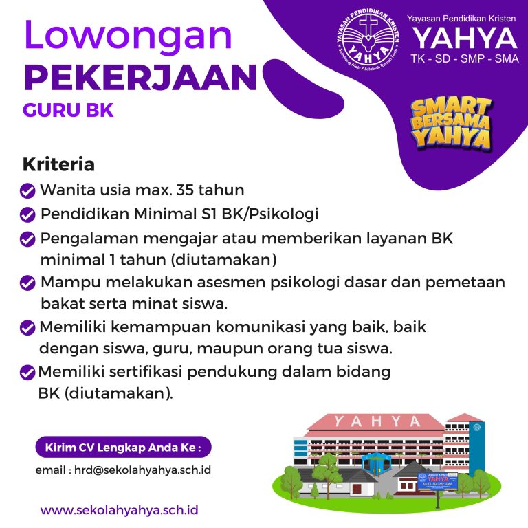 Lowongan Guru BK