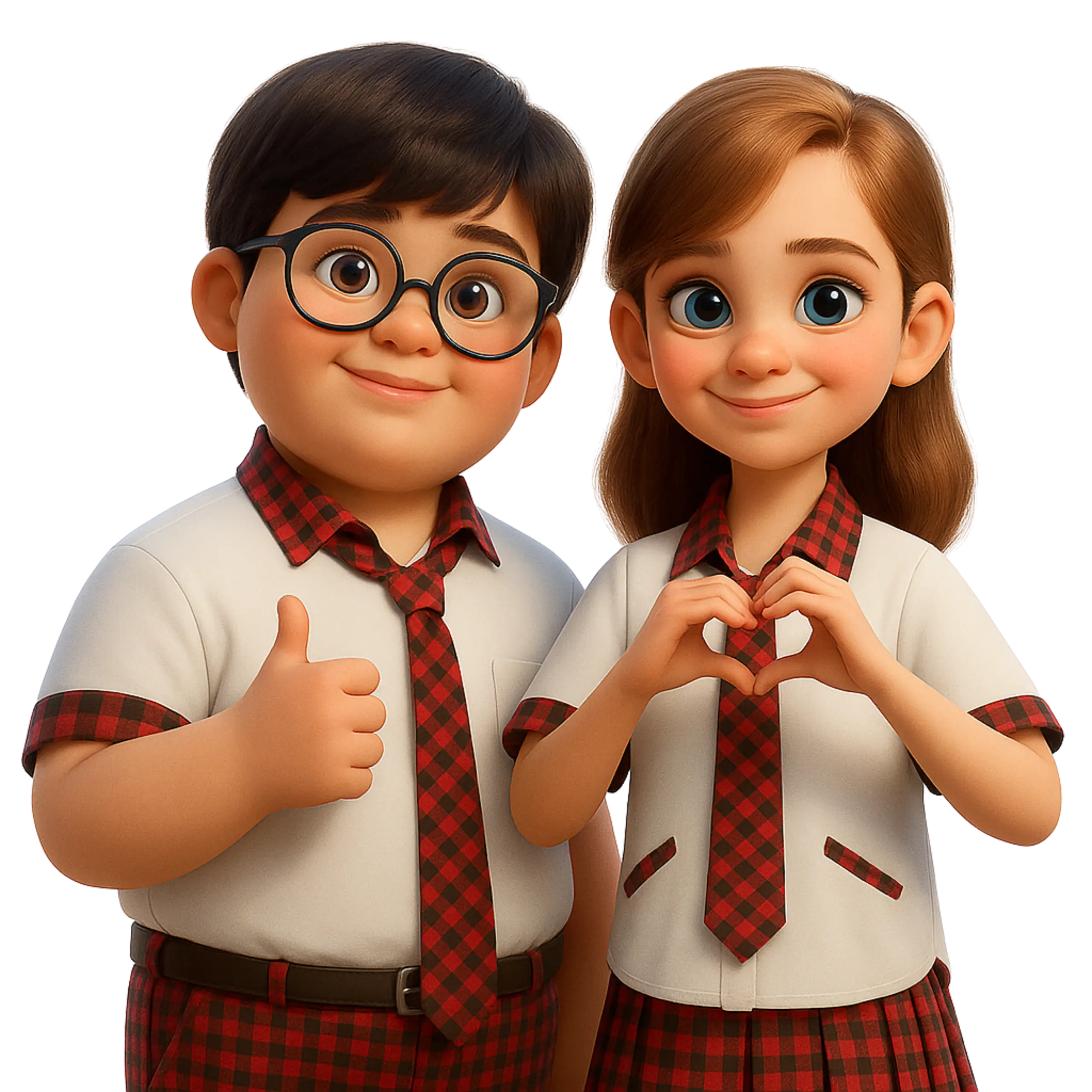 Gambar anak SD 3D Cartoon